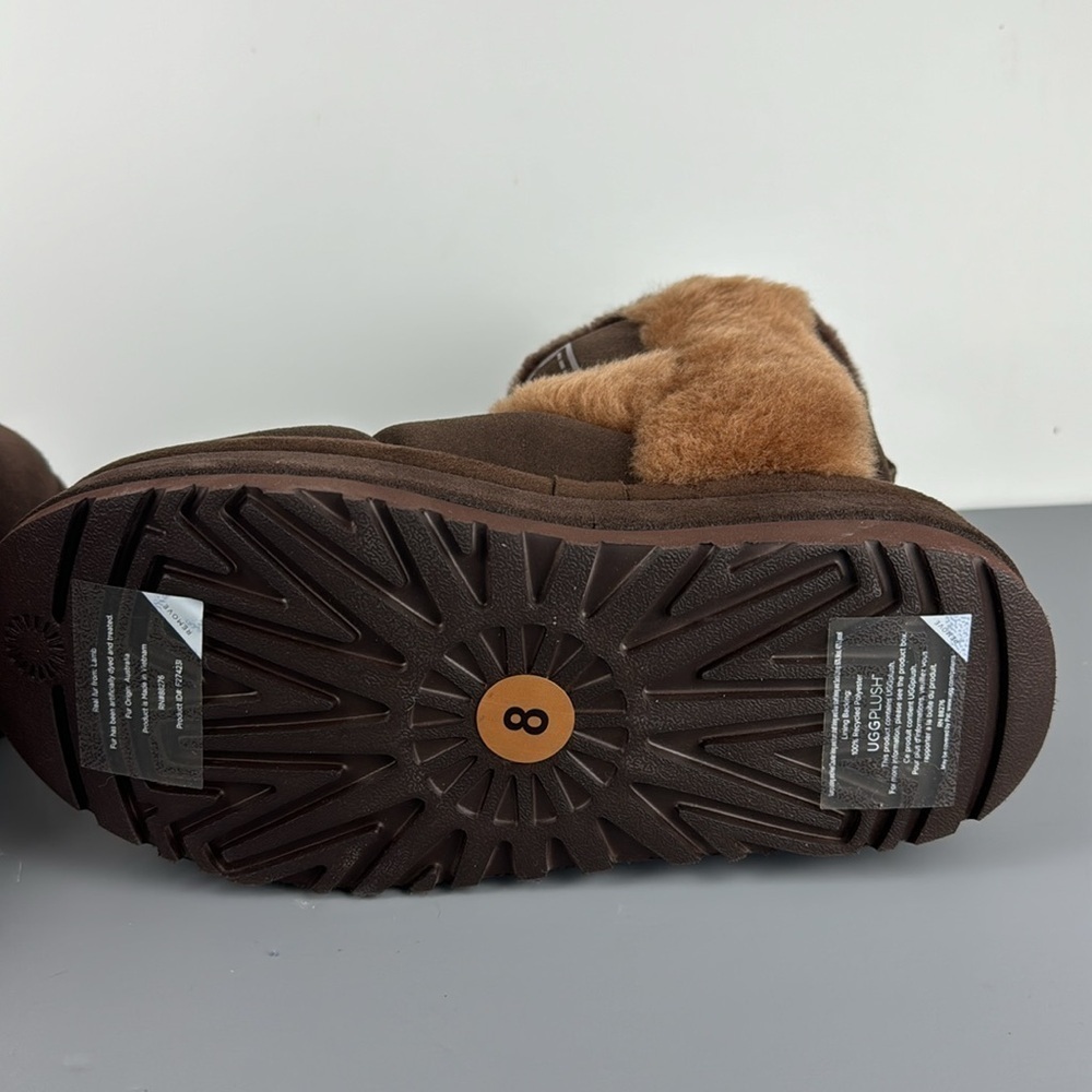 UGG Brown and Tan Winter Boots - Picture 9 of 10